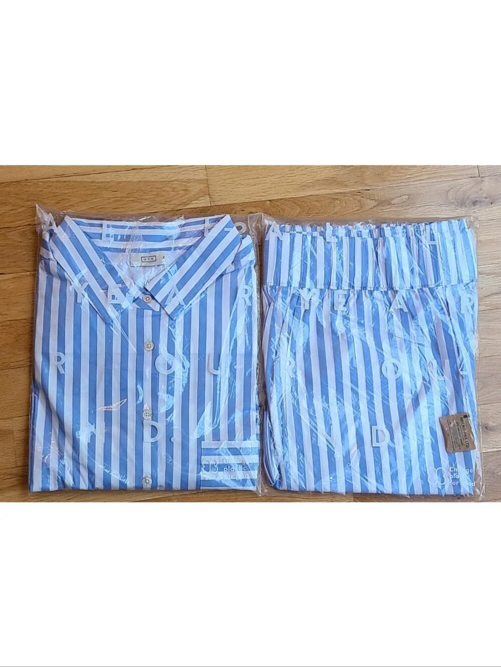 🆕️ AYR Deep End Striped Shirt & Staycation Short Set Resortwear Loungewear 2X